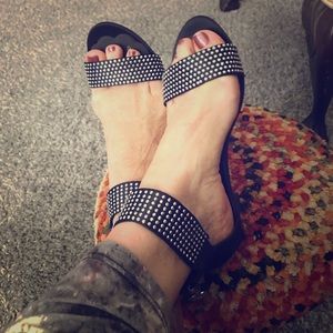 Stuart Weitzman Studded Sandals